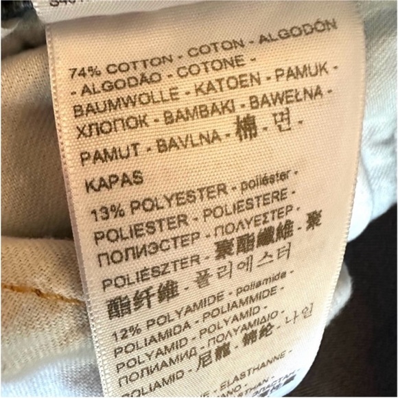 Levi's Men's medium wash straight leg jeans 34 Excellent condition - Picture 6 of 7